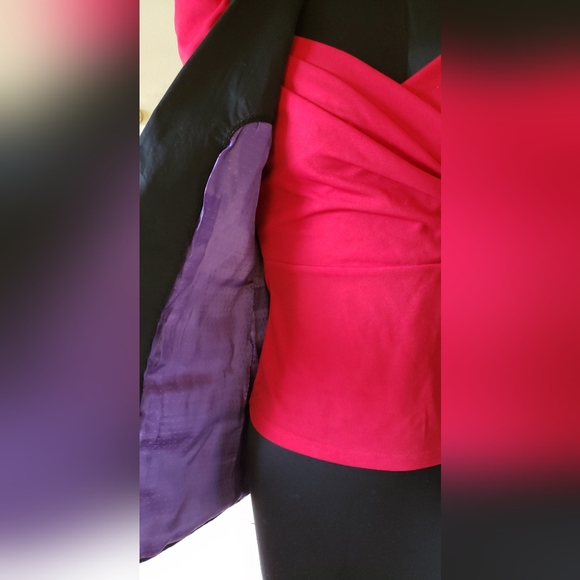 Long black vest Sz 10 - Picture 9 of 11